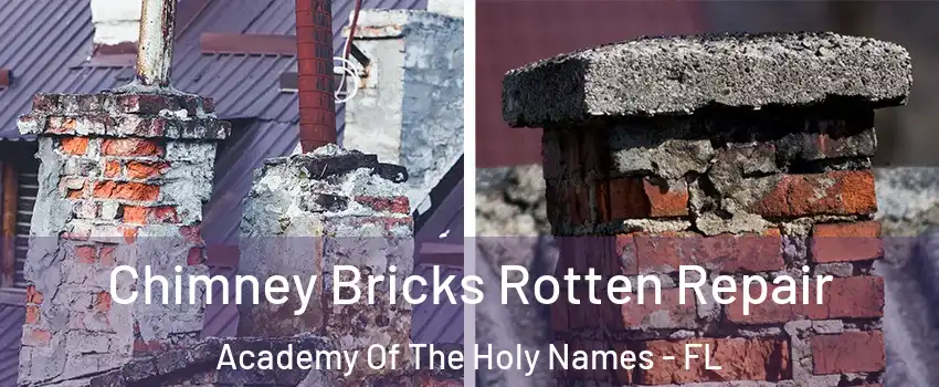 Chimney Bricks Rotten Repair Academy Of The Holy Names - FL