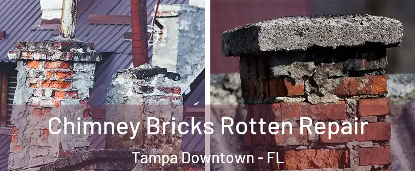 Chimney Bricks Rotten Repair Tampa Downtown - FL