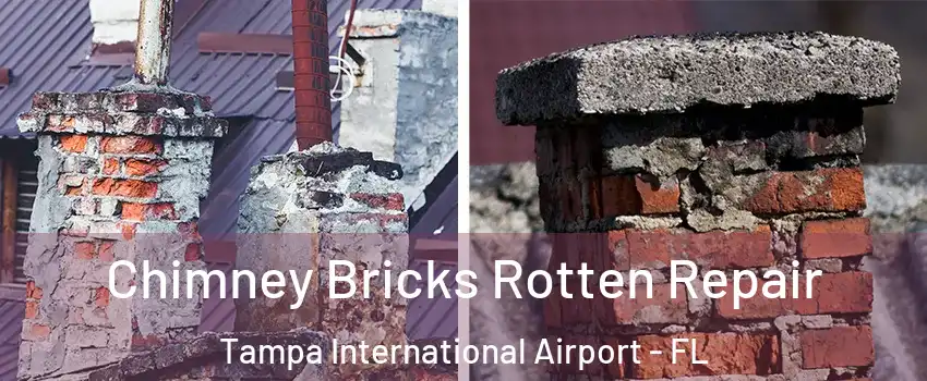 Chimney Bricks Rotten Repair Tampa International Airport - FL