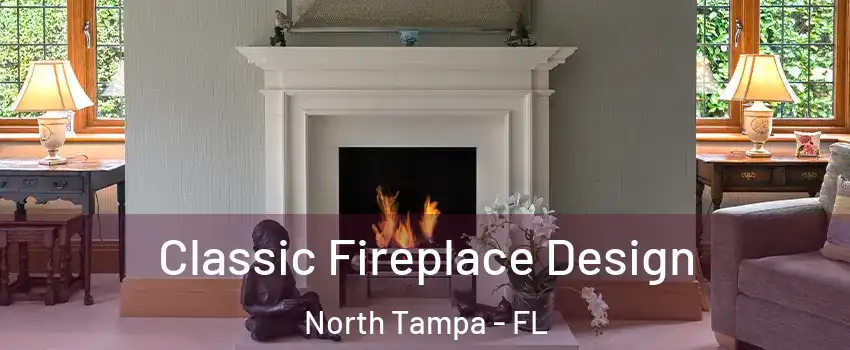 Classic Fireplace Design North Tampa - FL