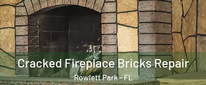 Cracked Fireplace Bricks Repair Rowlett Park - FL