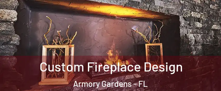 Custom Fireplace Design Armory Gardens - FL