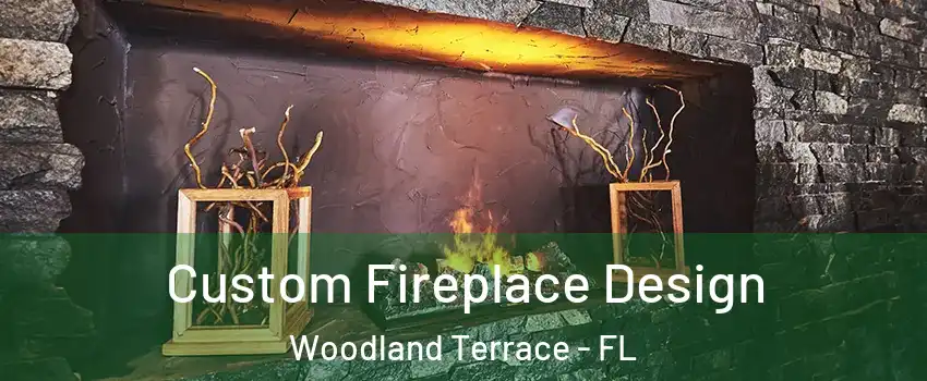 Custom Fireplace Design Woodland Terrace - FL