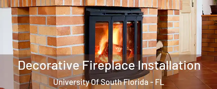 Decorative Fireplace Installation University Of South Florida - FL