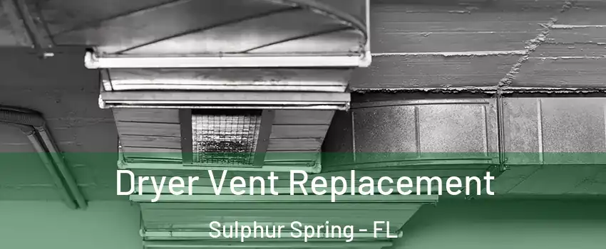 Dryer Vent Replacement Sulphur Spring - FL