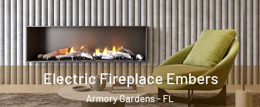 Electric Fireplace Embers Armory Gardens - FL