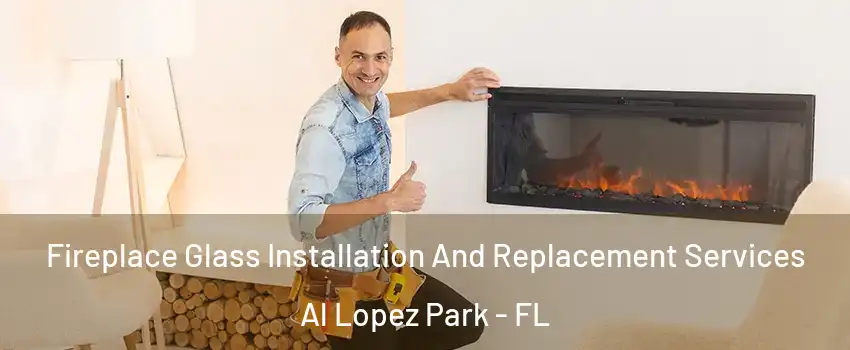Fireplace Glass Installation And Replacement Services Al Lopez Park - FL