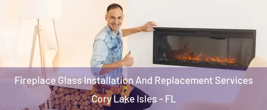 Fireplace Glass Installation And Replacement Services Cory Lake Isles - FL