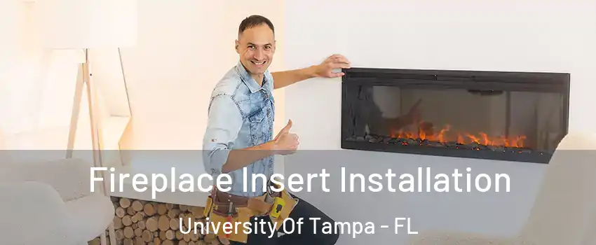 Fireplace Insert Installation University Of Tampa - FL