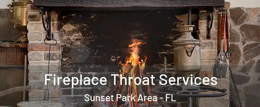 Fireplace Throat Services Sunset Park Area - FL