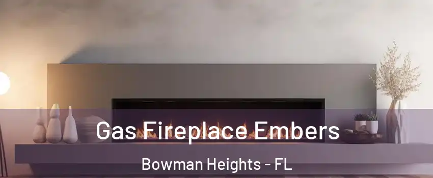 Gas Fireplace Embers Bowman Heights - FL