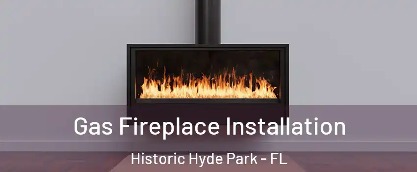 Gas Fireplace Installation Historic Hyde Park - FL