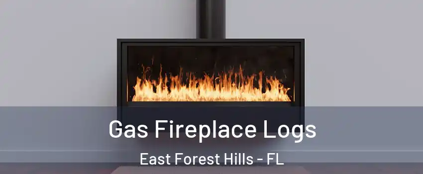 Gas Fireplace Logs East Forest Hills - FL