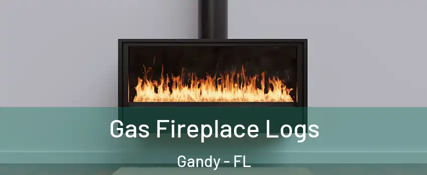 Gas Fireplace Logs Gandy - FL