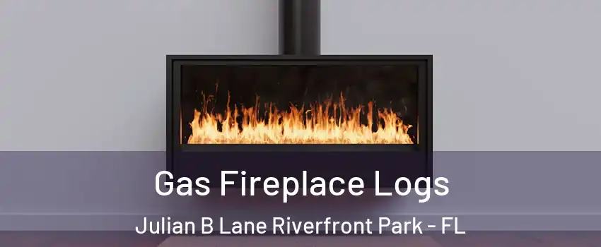 Gas Fireplace Logs Julian B Lane Riverfront Park - FL