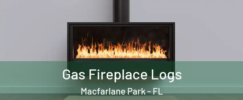 Gas Fireplace Logs Macfarlane Park - FL
