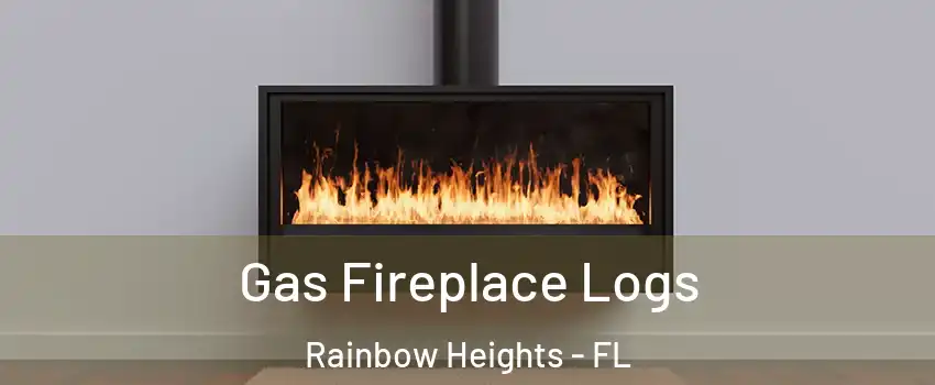 Gas Fireplace Logs Rainbow Heights - FL