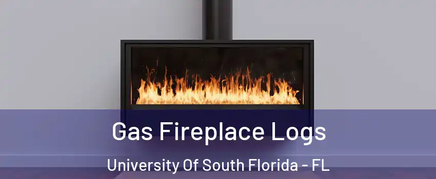 Gas Fireplace Logs University Of South Florida - FL