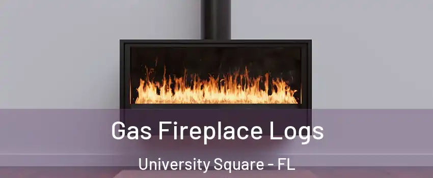 Gas Fireplace Logs University Square - FL