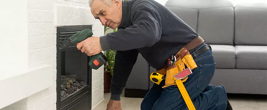 New Indoor Fireplace Installation in College Hill-Belmont Heights, Florida