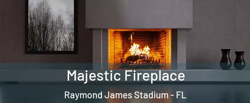 Majestic Fireplace Raymond James Stadium - FL