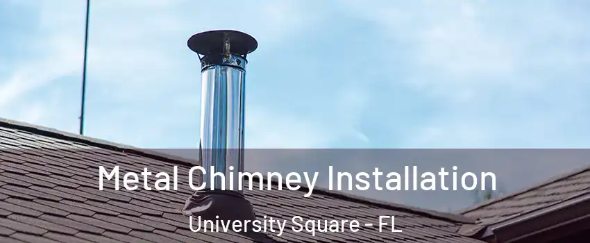 Metal Chimney Installation University Square - FL