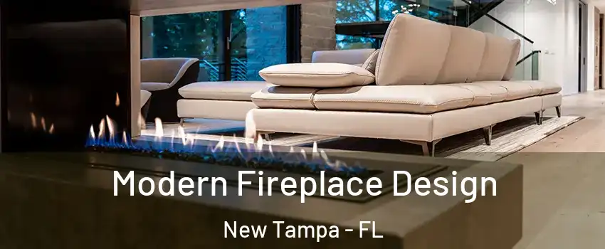 Modern Fireplace Design New Tampa - FL