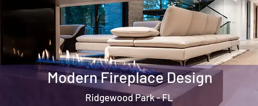 Modern Fireplace Design Ridgewood Park - FL
