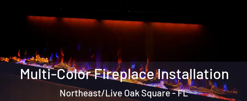 Multi-Color Fireplace Installation Northeast/Live Oak Square - FL