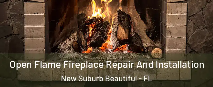 Open Flame Fireplace Repair And Installation New Suburb Beautiful - FL