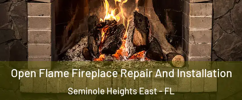 Open Flame Fireplace Repair And Installation Seminole Heights East - FL