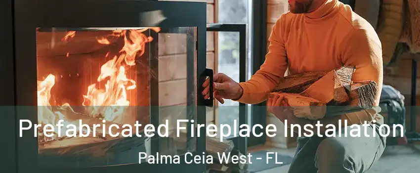 Prefabricated Fireplace Installation Palma Ceia West - FL