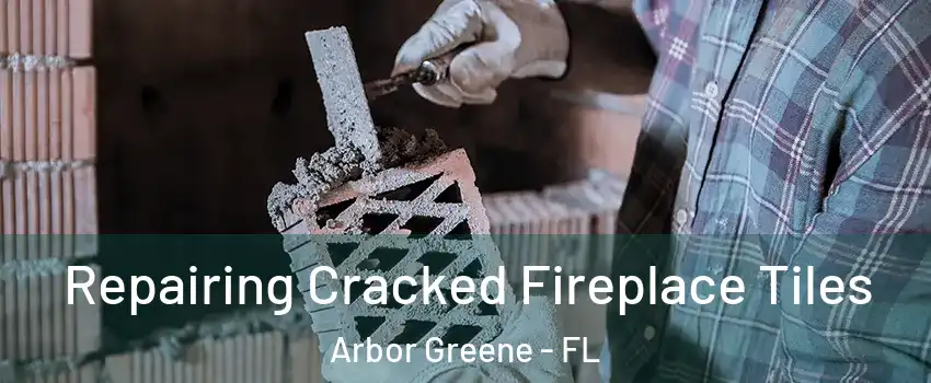 Repairing Cracked Fireplace Tiles Arbor Greene - FL
