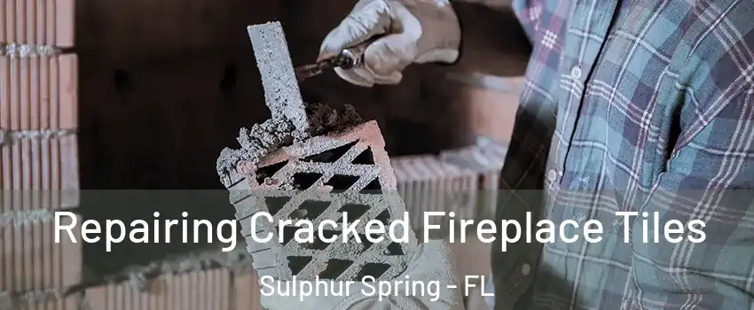 Repairing Cracked Fireplace Tiles Sulphur Spring - FL