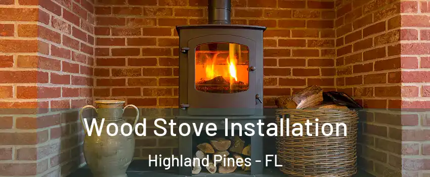 Wood Stove Installation Highland Pines - FL